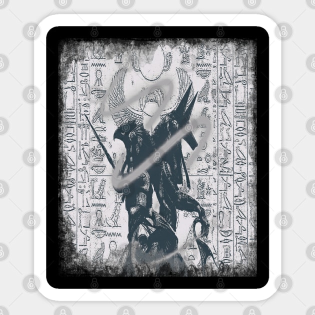 Fontaine Exclusives Horus & Anubis #120 Sticker by Fontaine Exclusives